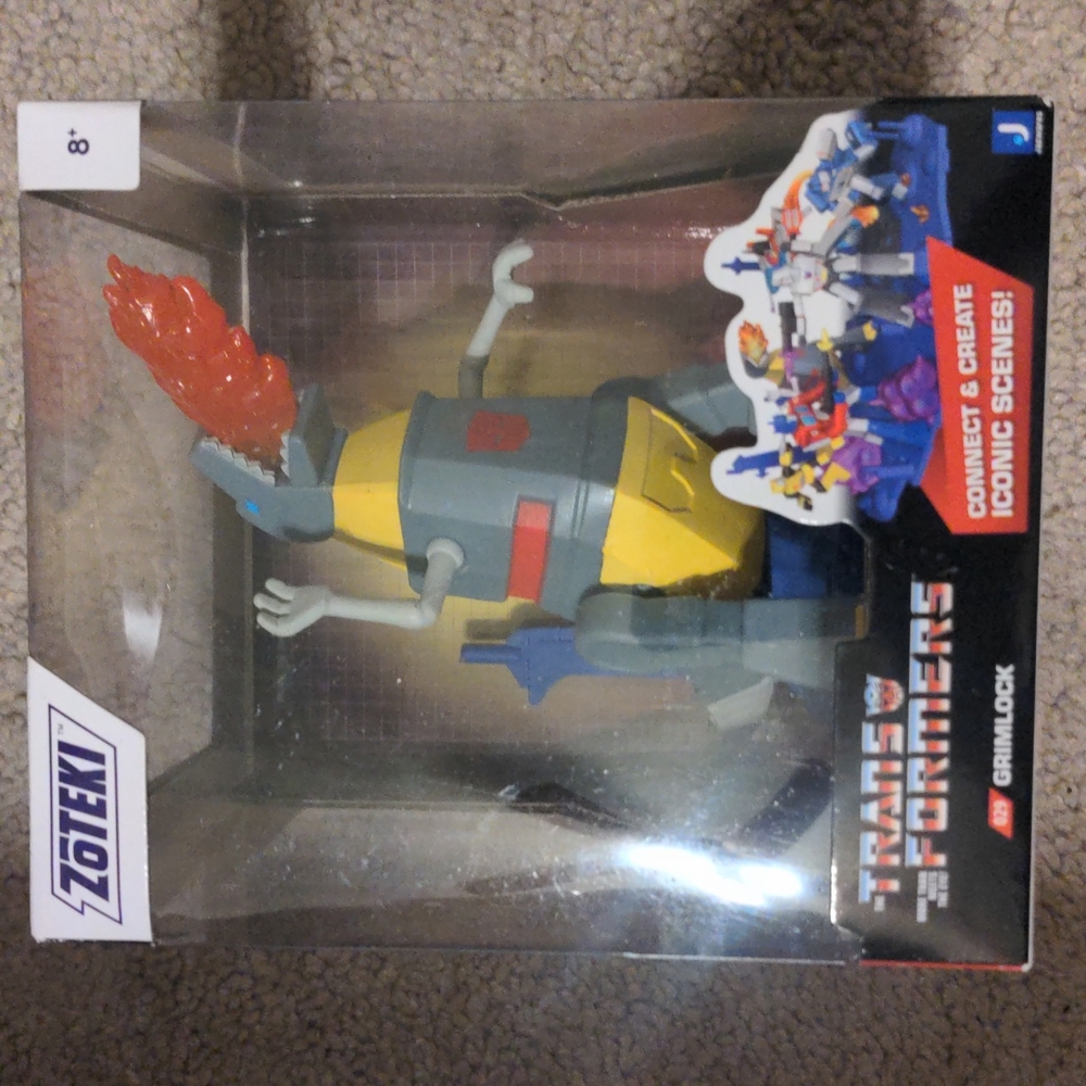 Zoteki Transformers Grimlock- 4in collectible figure. Brand new in box